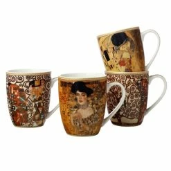 Casa Domani Impressions Klimt 4-Piece Mug Set 375mL 7 Casa Domani Impressions Klimt 4-Piece Mug Set 375mL -Deals Cutlery Store BP614185 nc