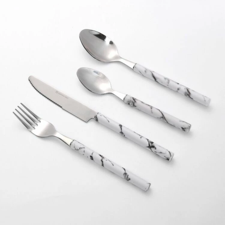 Smith & Nobel Marble 24 Piece Cutlery Set 3 Smith & Nobel Marble 24 Piece Cutlery Set