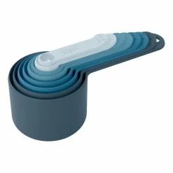 Joseph Joseph Joseph & Joseph Nest Measure 8 Piece Sky Measuring Cup Set -Deals Cutlery Store BP635095 nc