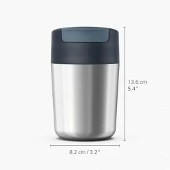 Joseph Joseph Sipp 340 ML Travel Mug Steel Anthracite 8 Joseph Joseph Sipp 340 ML Travel Mug Steel Anthracite -Deals Cutlery Store BP635201 nc 2