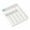 Madesmart Basic 6 Compart Cutlery Tray White -Deals Cutlery Store BP637596 nc