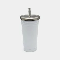 Smith & Nobel Stainless Steel Smoothie Flask 500 ML - White