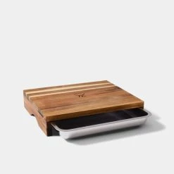 S&N By Miguel Maestre Acacia Chop & Stash -Deals Cutlery Store BP642826 nc 3