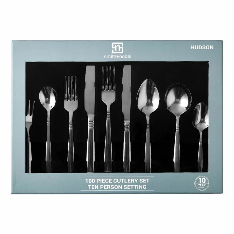Smith & Nobel Smith & Hudson 100pc Cutlery Set 4 Smith & Nobel Smith & Hudson 100pc Cutlery Set - Image 2