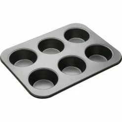 MasterPro Non-Stick 6 Cup American Muffin Pan