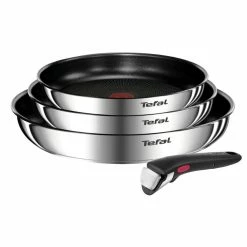 Tefal Ingenio Emotion 4-Piece Induction Stainless Steel Frypan Set -Deals Cutlery Store BP643698 nc
