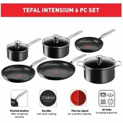 Tefal Intensium 6-Piece Induction Non-Stick Set -Deals Cutlery Store BP643702 nc 3