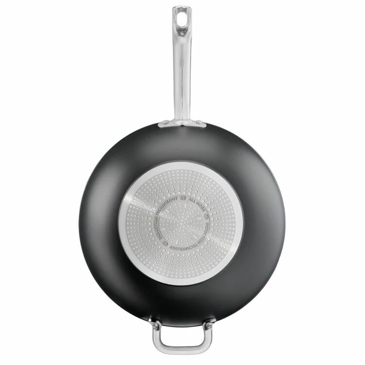 Tefal Premium Specialty Hard Anodised Induction Wok With Lid 32 Cm 4 Tefal Premium Specialty Hard Anodised Induction Wok With Lid 32 Cm - Image 2