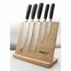 Classica Damascus Style 5 Piece Knife Set With Magnetic Wood Block -Deals Cutlery Store BP644518 nc
