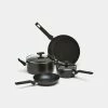 Swiss Diamond Deluxe Premium Forged Aluminium Induction 4 Piece Cookset -Deals Cutlery Store BP645077 nc