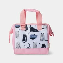 Mozi Insulated Lunch Bag Moggs Pink