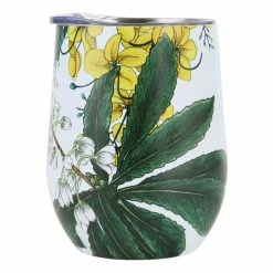 Maxwell & Williams Golden Summer Double Walled Stainless Steel Tumbler 350mL