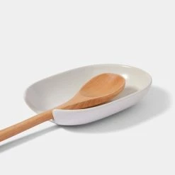 Smith & Nobel Traditions Ceramic Spoon Rest Set White