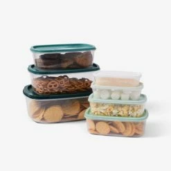 Smith & Nobel 7 Piece Rectangle Container Set Blue -Deals Cutlery Store BP647339 nc 3