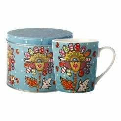 Maxwell & Williams Donna's Garden Mug 350ml Bubbly Blossom Tin Gift Boxed -Deals Cutlery Store BP647641 nc 2