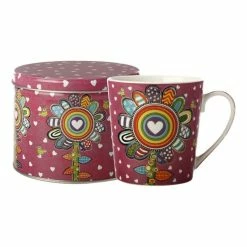 Maxwell & Williams Donna's Garden Mug 350ml Delightful Daisy Tin Gift Boxed -Deals Cutlery Store BP647642 nc 2