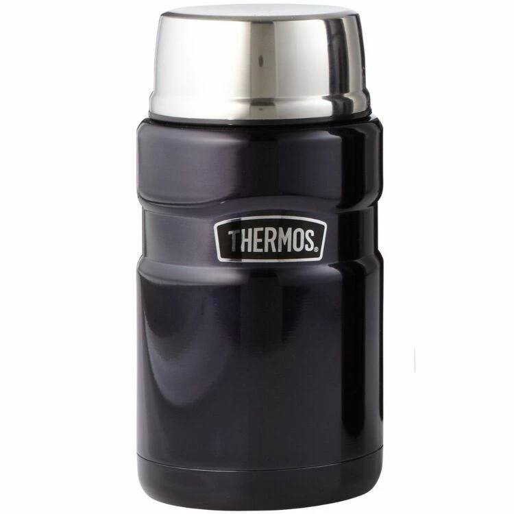 Thermos Stainless King Vacuum Insulated Food Jar 710ml Midnight Blue 3 Thermos Stainless King Vacuum Insulated Food Jar 710ml Midnight Blue
