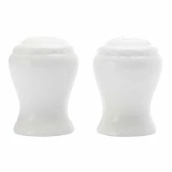 Casa Domani Casual White Florence Salt And Pepper Set