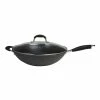 Smith & Nobel Professional Hard Anodised Jumbo Wok 36cm -Deals Cutlery Store SP 513134