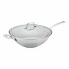 SCANPAN Impact Stainless Steel Covered Wok 32cm -Deals Cutlery Store SP 517746