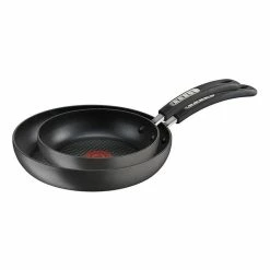 Tefal Specialty Hard Anodised Twin Pack Frypans 20/26cm -Deals Cutlery Store SP 528782