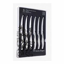 Stanley Rogers Imperial 6-Piece Stainless Steel Steak Knife Set -Deals Cutlery Store SP 541398