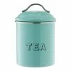 Smith & Nobel Retro Tea Canister - Blue