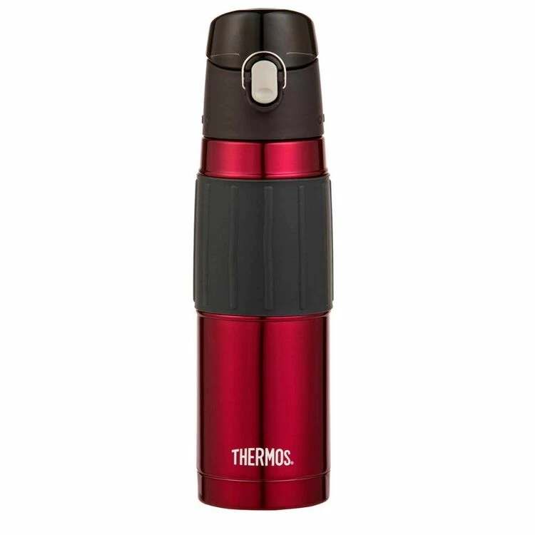 Thermos Vacuum Insulated Hydration Bottle With Hygienic Flip Lid 530ml Red 3 Thermos Vacuum Insulated Hydration Bottle With Hygienic Flip Lid 530ml Red
