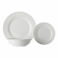 Maxwell & Williams White Basic European 12-Piece Dinner Set