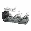 Smith & Nobel Two-Tier Wire Dish Rack - Black -Deals Cutlery Store SP 570610