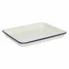 Wiltshire Enamel Bake Tray 800mL / 26.5cm Blue Rim -Deals Cutlery Store SP 571620