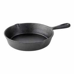 Smith & Nobel Raw Cast Iron Round Skillet 20cm -Deals Cutlery Store SP 573259