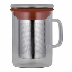 Avanti Tea Mug Infuser 350ml Red
