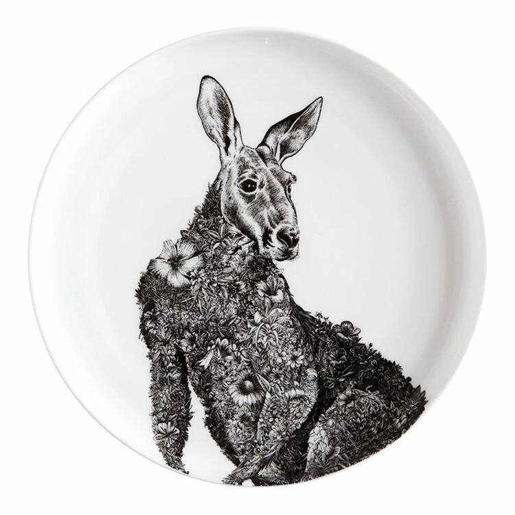 Maxwell & Williams Marini Ferlazzo 20cm Plate Red Kangaroo 3 Maxwell & Williams Marini Ferlazzo 20cm Plate Red Kangaroo