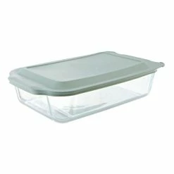 Pyrex 4.7L Rectangle Deep Dish With Lid