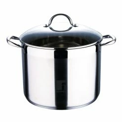 Bergner Gourmet Stainless Steel Induction Stockpot 16L