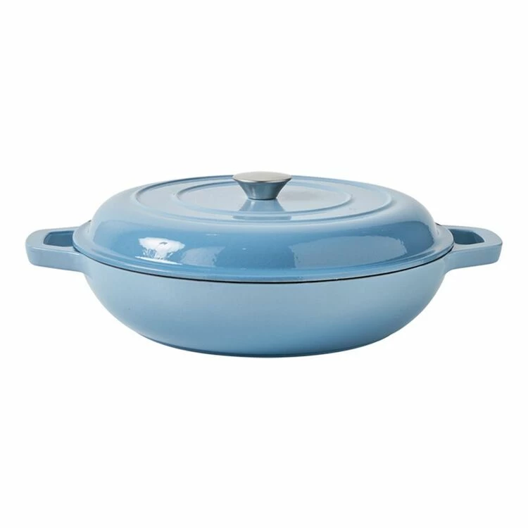 Smith & Nobel Traditions Braiser 4.5L Blue 3 Smith & Nobel Traditions Braiser 4.5L Blue