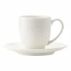 Casa Domani Casual White Evolve Demi Cup And Saucer 100mL 2 Casa Domani Casual White Evolve Demi Cup And Saucer 100mL -Deals Cutlery Store SP 602374
