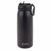 Oasis 780mL Stainless Steel Double Wall Drink Bottle With Sipper - Black -Deals Cutlery Store SP 604062