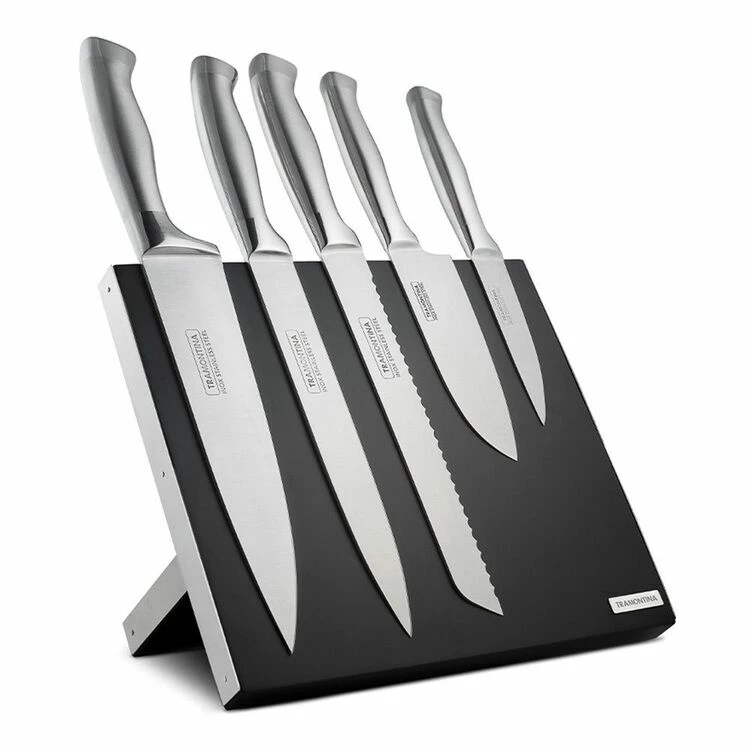 Tramontina Polaris 6-Piece Magnetic Knife Block 3 Tramontina Polaris 6-Piece Magnetic Knife Block