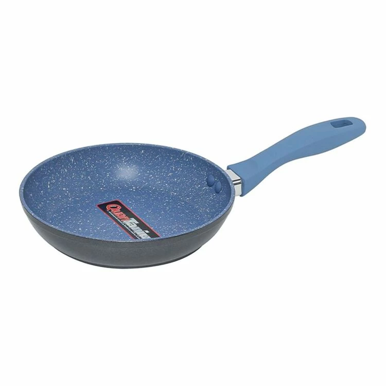 Smith & Nobel Stone Plus Cerulean 20cm Fry Pan 3 Smith & Nobel Stone Plus Cerulean 20cm Fry Pan