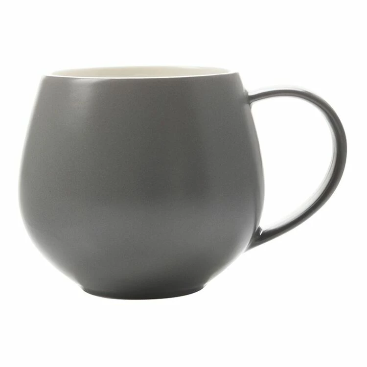 Maxwell & Williams Tint Snug Mug 450mL Charcoal 3 Maxwell & Williams Tint Snug Mug 450mL Charcoal
