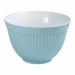 Avanti Ribbed Melamine Mixing Bowl 23cm/3L Blue