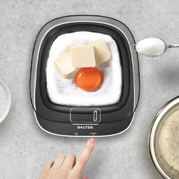 Salter Contour Glass Electronic Scale 3 Salter Contour Glass Electronic Scale