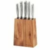 Stanley Rogers Tapered Vertical 6-Piece Knife Block -Deals Cutlery Store SP 617150