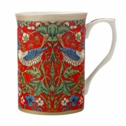 Casa Domani Will Morris Mug 300mL Strawberry Red