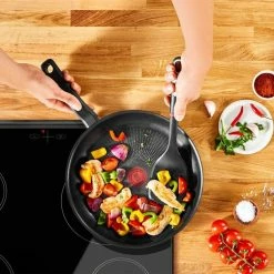 Tefal Daily Chef Black Induction Non-Stick Frypan 28cm -Deals Cutlery Store SP 620165 3