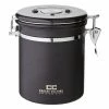 Coffee Culture Matte Black Coffee Canister Medium -Deals Cutlery Store SP 621607