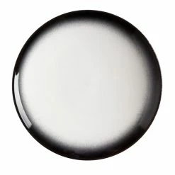 Maxwell & Williams Caviar Coupe Plate 20cm Granite