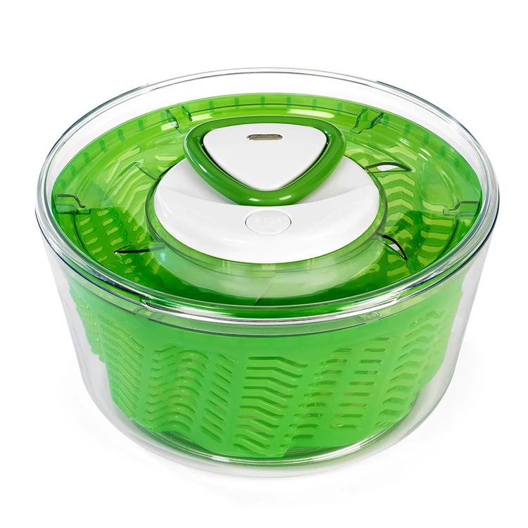 Zyliss Easy Spin 2 Salad Spinner Large Green 3 Zyliss Easy Spin 2 Salad Spinner Large Green